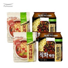 생면식감 꽃게+직화짜장 혼합 각4개입x2봉/총16개입, 16개