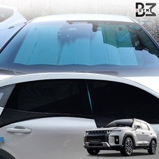 토레스 차박 캠핑 모기장 햇빛가리개세트, 모기장 RV/SUV 6종세트
