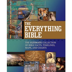 (영문도서) The Everything Bible: The Ultimate Collection of Bible Facts Timelines Maps and Charts Spiral, Broadstreet Publishing, English, 9781424569380