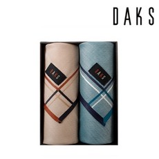 닥스ACC DB_ 닥스 남녀 2매세트 손수건 (수빈사 1번)
