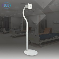  지브로S 모니터티비스탠드 삼성 M5 M7 스탠드 거치대 TV브라켓 이젤형 이동식 스텐드 병원용 헬스용 예담 