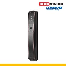 [코맥스] CDL-88P 4way 지문인식 푸시풀도어락 블랙골드