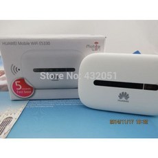 [해외] 잠금 해제 화웨이 E5330 3 무선 스팟 HSPA + 모바일 포켓 와이파이 마이 파이 21.6 MBPS, 상세내용표시
