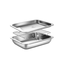  바겐슈타이거 스텐 사각 트레이 세트, 밧드+랙+트레이, 2세트 