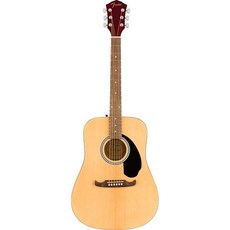 펜더 FA125 드레드노트 어쿠스틱 기타 2년 보증 블랙 긱백 포함, Natural, Guitar