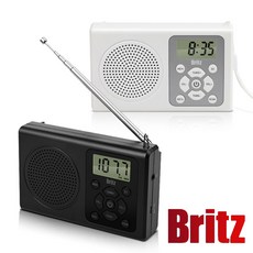 브리츠 휴대용 FM 라디오, BZ-R120 블랙, 브리츠 BZ-R120