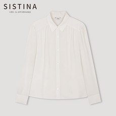 [시스티나] 볼륨 셔링 블라우스_AWWSTN31060_IV