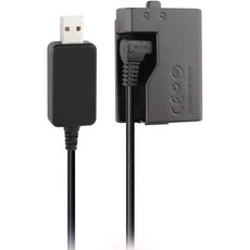 DRE10 DC 커플러 AC 전원 어댑터용 LPE10 배터리 및 USB 컨버터 케이블 교체 캐논 EOS 레벨 T3 T5 T6 1100D 1200D 1300D 카메라용 수트