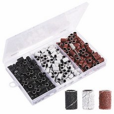 210pcs 샌딩밴드 대용량 네일, 1개