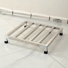 도다도다 스테인레스 발받침대 업소용 브래킷 53cm 가구 10 부스터 25 계단 27cm 1단, 가로 80 세로 40 높이 15센티 네 다리 굵기, 1개