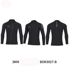 남녀공용 겨울 네오프렌 스쿠버 다이빙 상의 재킷과 바지 2 피스 분리형 잠수복 스노클링 서핑 보온 수영복 3mm