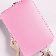 YUEMEIYD 노트북가방 11/13/14/15.6인치 손잡이 노트북파우치, 01 핑크