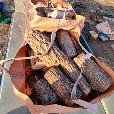 통나무 참나무장작 1루베 화목난로 땔감 50cm 절단목, 4루베, 1개 
