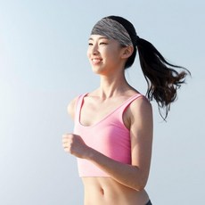 그레이 배드민턴 쿨헤어밴드 운동헤어밴드 마라톤, 단품, 상세페이지 참조