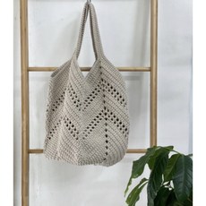 그래니스퀘어 망태기가방_오더메이드