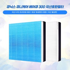 큐닉스 큐니케어 AIRQ-300 호환 국산 복합필터, 항균H13헤파복합형(산화)