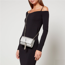 마리오 발렌티노 디비나 핸드백 포셰트 클러치 - 실버 Mario Valentino Divina Pochette Clutch