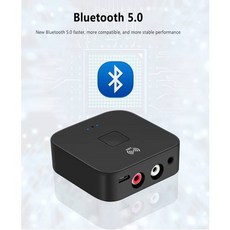 무선 블루투스 5.0 수신기 3.5mm 잭 APTX LL AUX 3.5 음악 수신기 자동차 Bl, 상세내용참조