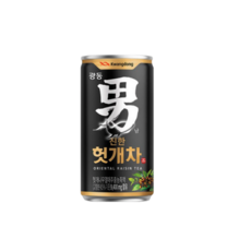 광동제약 진한 헛개차 무라벨 그린, 160ml, 90개