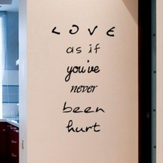 사랑하라한번도상처받지않은것처럼