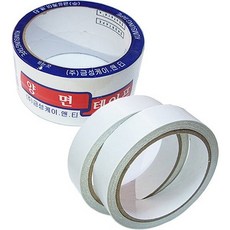 금성 양면 테이프 25mm x 2등분 10M 1개 박스테이프