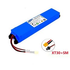 18650 리튬 배터리 팩 포트 42V 전기 스쿠터 M365 자전거 전원 BMS 포함 36V 20Ah 10S3P 20000mah 500W, [06] XT30 SM