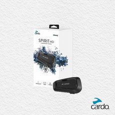 CARDO 카르도 헬멧용 블루투스 스피릿 HD 싱글, CARDO 블루투스 스피릿 HD 싱글