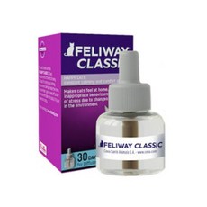 feliway 펠리웨이 팰리웨이 클래식 고양이 캣 훈증기 디퓨저 리필 용액 48ml 2개