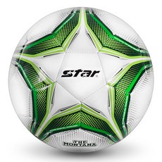 스타 더몬타나 축구공 5호 B985T 화이트 그린 단품 스포츠 연습볼 축구 풋살 초등학생 교재용 야외 운동