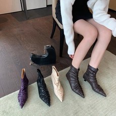 굽없는앵글부츠