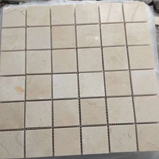 대리석타일 황토방 빈티지인테리어 장판지 마감재, 1개, 서미 광면 48x48mm