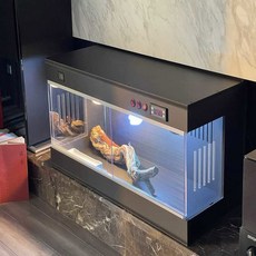 육지거북 은신처 인큐베이터 케이지 하우스 60x45x25 측면배수 부화기 단일코드 자동, 화이트 120x60x605 소켓+스마트 온도조절+