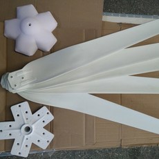 풍력 터빈 블레이드 프론트 커버 플랜지 FN 직렬 1000W 5000W 발전기용 70cm, 100CM 3PCS, 3개