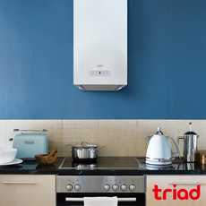 트라이애드 아일랜드 화이트 주방후드 T504WH 주방환풍기 높이 650mm, 단순배송상품, 높이-650mm
