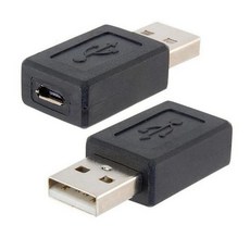 블랙 USB 2.0 A 타입 암-마이크로 B 암 어댑터 플러그 변환기 2.0-마이크로 커넥터 도매 신제품, 기타, 1. AM-Micro F, 1개