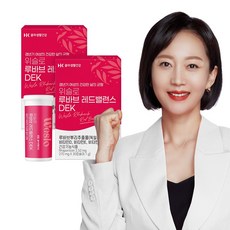 콜마생활건강 위슬로 갱년기 루바브 레드밸런스 DEK 비타민D 비타민E 비타민K, 60개, 270mg