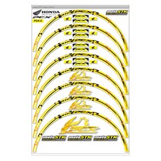 모토스티커 혼다 오토바이 휠스티커 혼다, PCX C, 1세트