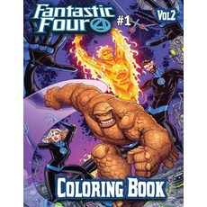 Fantastic Four Coloring Book Paperback, Independently Published, English, 9798591390211