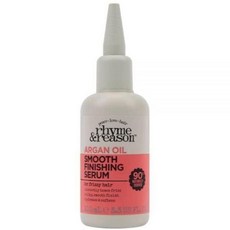 R RR Rhyme and Reason 스무스 피니싱 헤어 세럼. 99.5ml(3.3온스). 100% 냉압착 아르 오일과 혼합. 매끄럽고 실키하며 을 합니다. (1팩), 1개, 99.5ml