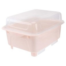 식기건조기 아기 에스프레소 컵 서랍 용기 접시 랙 플라스틱 그릇 배수 케이스 332620, 2) Pink