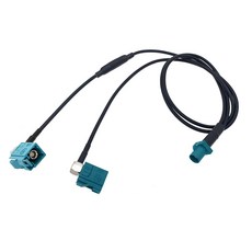 Fakra Z to SMA GPS 스플리터 케이블 자동차 내비 션 안테나 연장 Y 타입 C 수 듀얼, 2) Type B, 2.Type B, 2) Type B