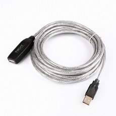 이지넷유비쿼터스 USB2.0 연장 쉴드 케이블 5m NEXT-USB05 PLUS (영샵)