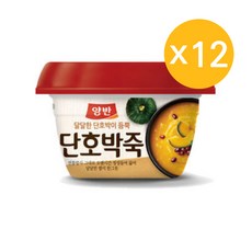 동원 양반 단호박죽, 285g, 12개입