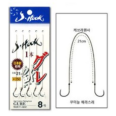 씨타임 JHOOK 케브라 헤라 스레 민물 묶음바늘 채비 붕어 잉어 수레, 본상품선택, 본상품선택