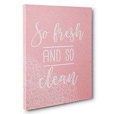 So Fresh and So Clean Canvas Wall Art, 본상품