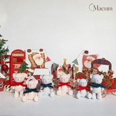 앉은곰석고방향제