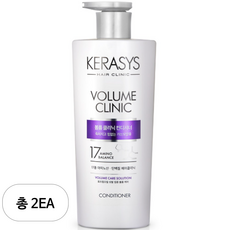 케라시스 볼륨 클리닉 단백질 컨디셔너, 2개, 600ml