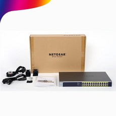 넷기어 GS524PP 스위칭 허브 24포트 기가비트 네트워크