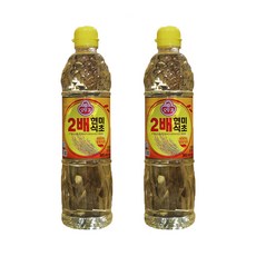 2배현미식초900ml 2개, 900ml