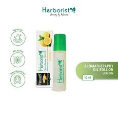 아로마롤온 Herborist 4가지 향, 레몬, 1개, 10ml - 아로마롤온샵